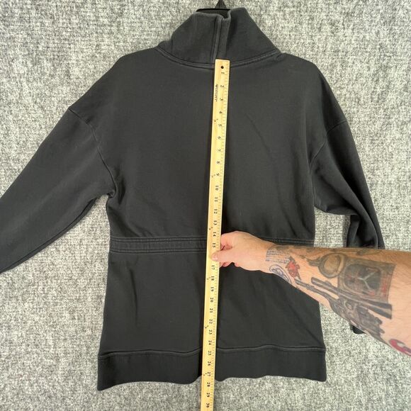 Nike Sweater Womens M High Neck Tie Waist Dri-Fit Get Fit Fleece Training - Picture 8 of 9